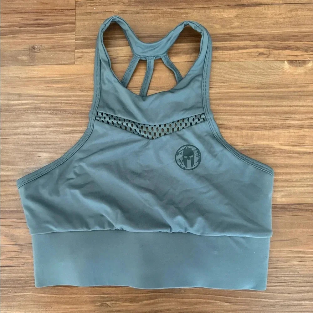 Craft green sports bra